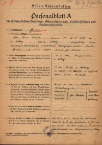 Personalbogen